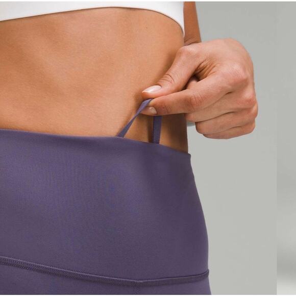 Lululemon Wunder Train High-Rise Tight 28" Night Fall Size 4 NWT - Picture 3 of 8